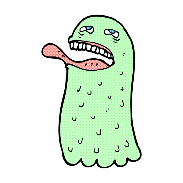 Strip cartoon grappige ghost — Stockvector