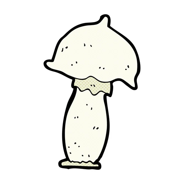 Cogumelo de banda desenhada — Vetor de Stock