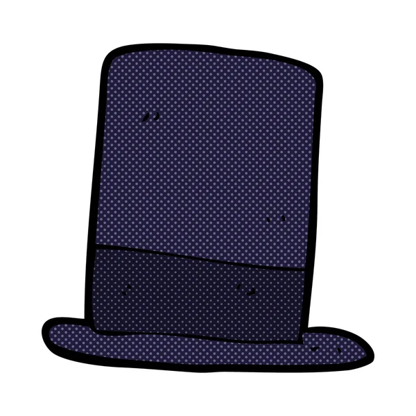 Sombrero de dibujos animados cómicos — Vector de stock