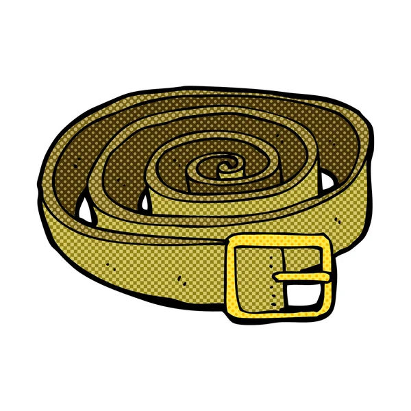 Bande dessinée bande dessinée ceinture en cuir — Image vectorielle