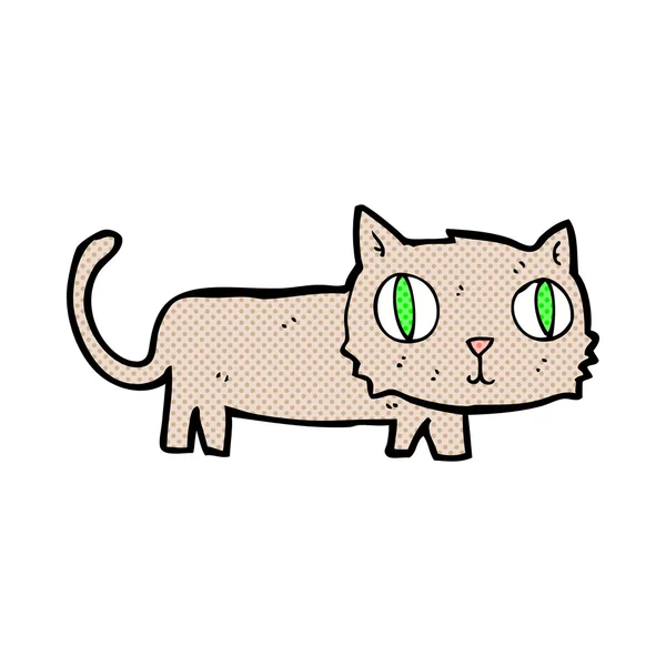 Комедійний мультфільм кішка — стоковий вектор
