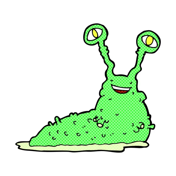 Komiska cartoon slug — Stock vektor