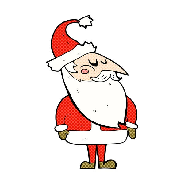 Комический мультфильм "Санта-Клаус" — стоковый вектор