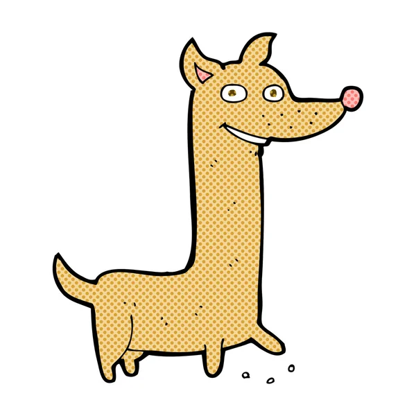 Lustiger Comic-Hund — Stockvektor