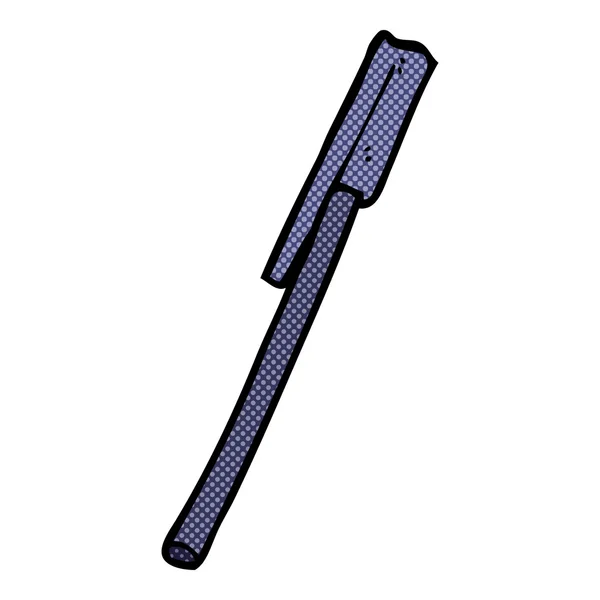 Strip cartoon pen — Stockvector