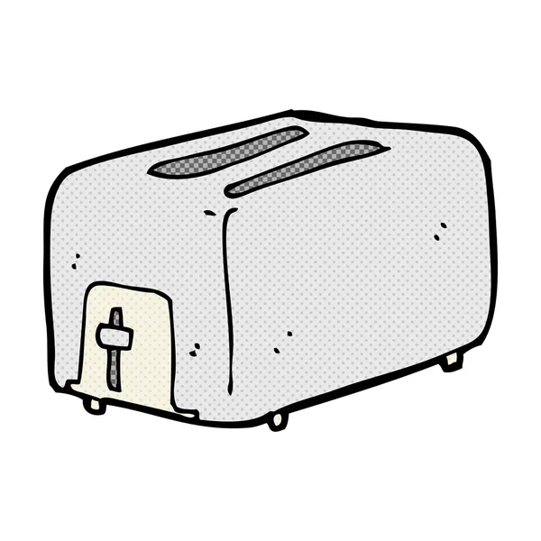 Комедійний мультфільм тостер — стоковий вектор