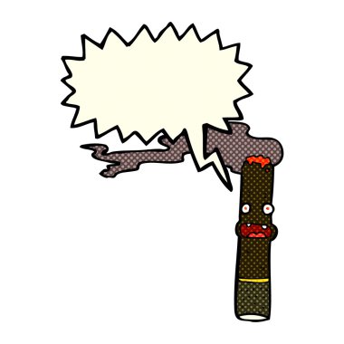 çizgi film puro ile konuşma balonu