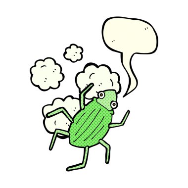 Konuşma baloncuklu çizgi film hatası