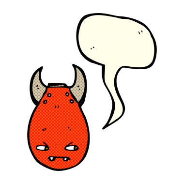 Konuşma baloncuklu çizgi film bombası