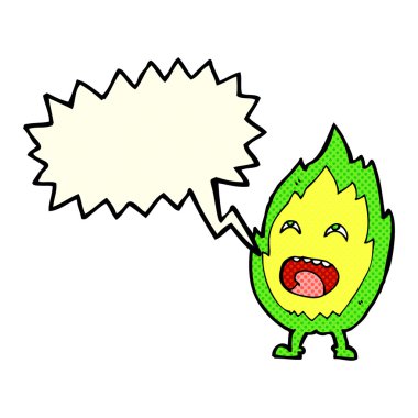 Konuşma balonlu çizgi film karakteri