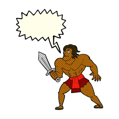 çizgi film fantezi kahramanı konuşma balonu olan adam.