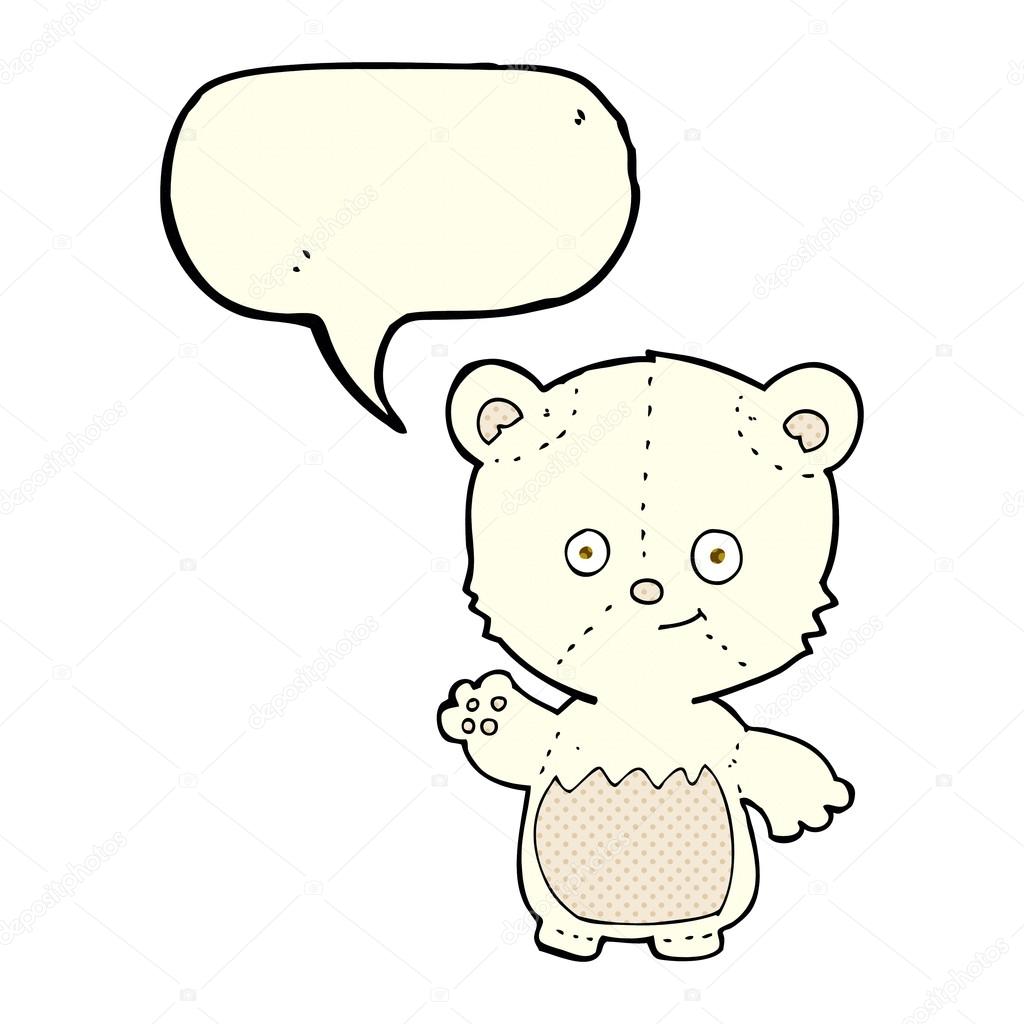 Dibujos animados pequeño oso polar ondeando con la burbuja del habla vector, gráfico vectorial © lineartestpilot imagen #75590649 Dibujos animados pequeño oso polar ondeando con la burbuja del habla vector, gráfico vectorial © lineartestpilot imagen #75590649