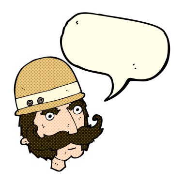 Viktorya dönemi konuşma baloncuğu olan büyük oyun avcısı