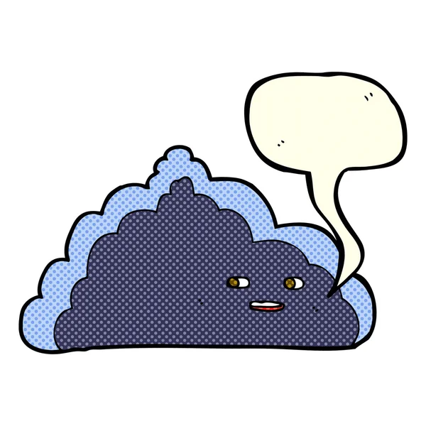 Cartoon-Wolke mit Sprechblase — Stockvektor