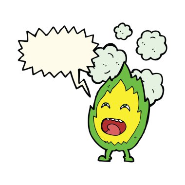 Konuşma balonlu çizgi film karakteri