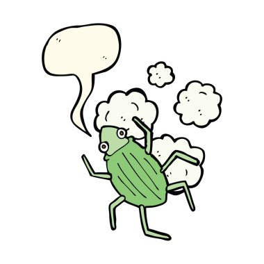 Konuşma baloncuklu çizgi film hatası