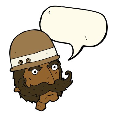 Viktorya dönemi konuşma baloncuğu olan büyük oyun avcısı