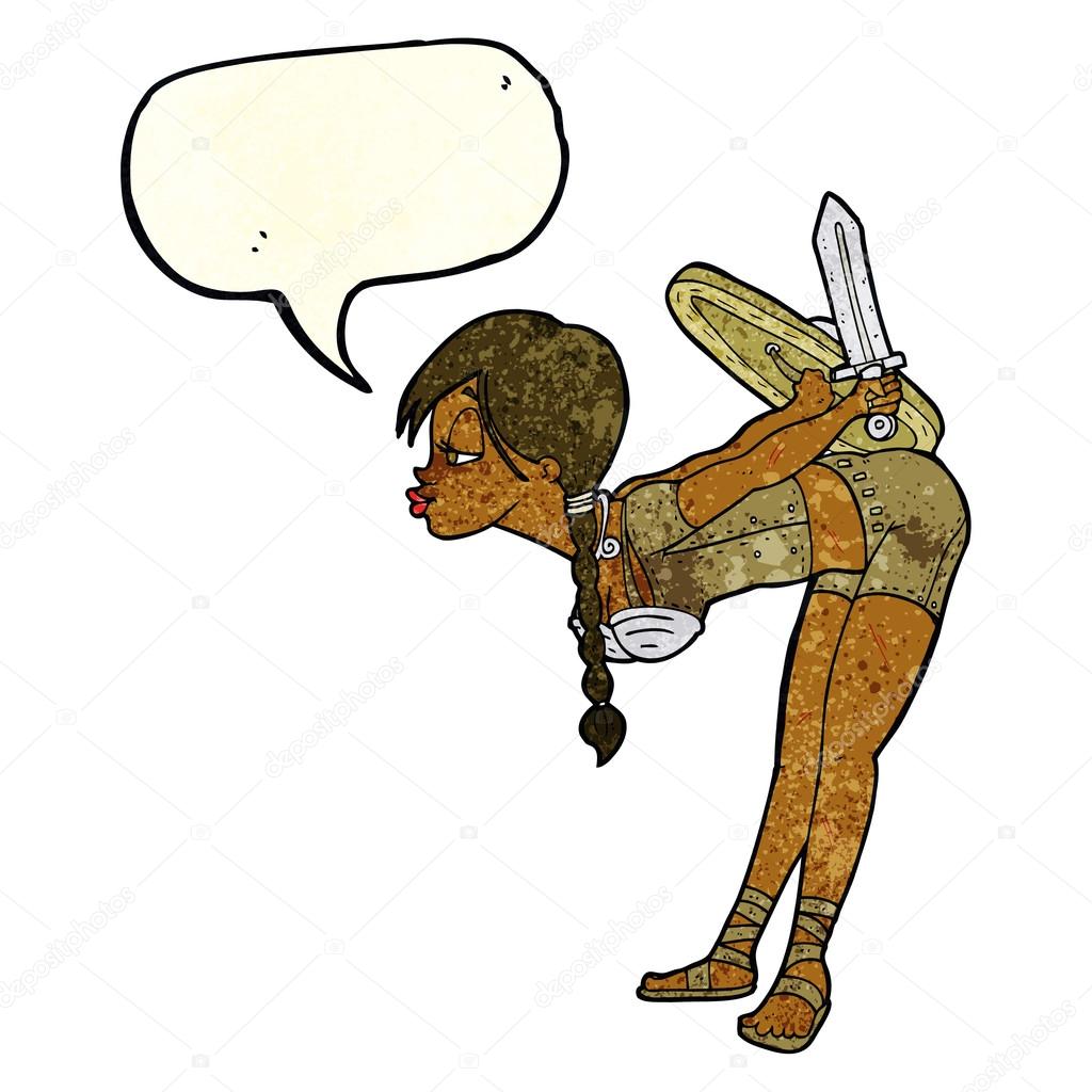 Tegneseriefigur vikingjente bukker med taleboble stockvektor ©  lineartestpilot #75752011, image size:1024x1024