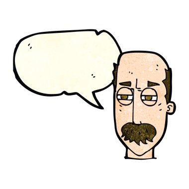 Çizgi film yaşlı adamın konuşma baloncuğuyla canını sıktı