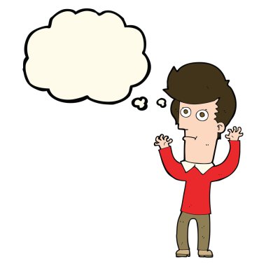 Karikatür adamı düşünce balonuyla şoke etti