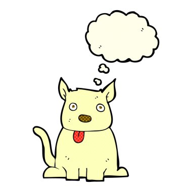 çizgi film eski fışkırmak şişe düşünce balonu ile