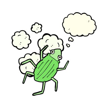 Düşünce baloncuklu çizgi film hatası