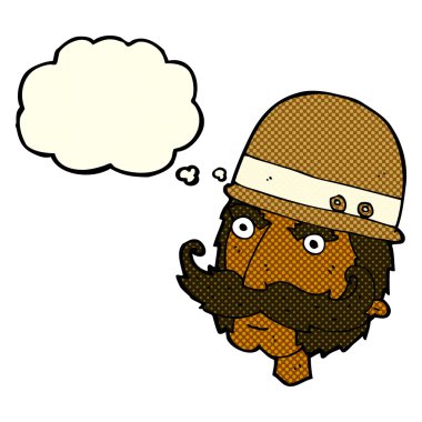 Viktorya dönemi düşünce baloncuğu olan büyük oyun avcısı.