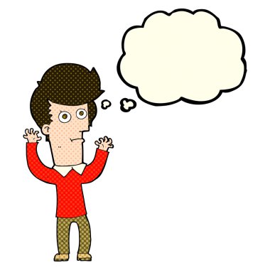 Karikatür adamı düşünce balonuyla şoke etti