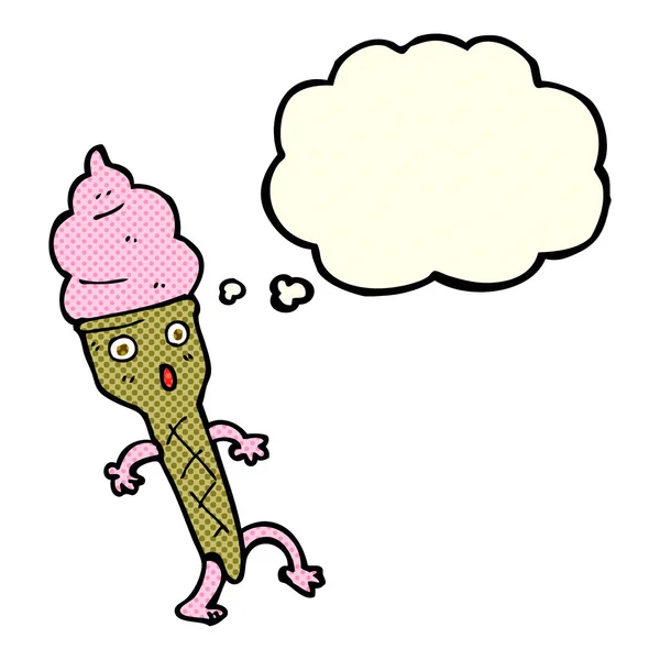 アイスクリームとアイスクリーム — ストックベクタ