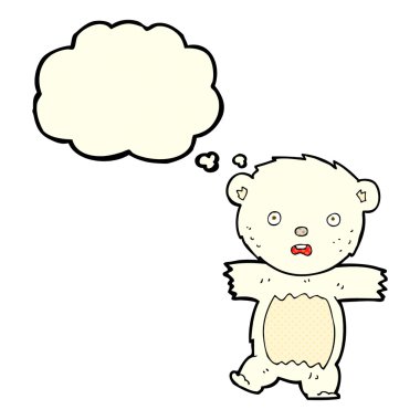 kabarcık karikatür şok kutup ayısı yavrusu ile sanıyordum