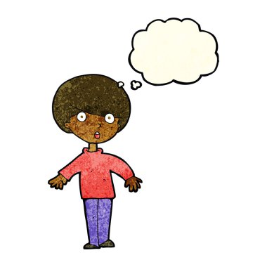 Çizgi film adamı düşünce balonuyla şaşırttı.