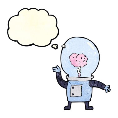 Düşünce baloncuklu robot robot robot robot.