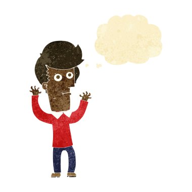 Karikatür adamı düşünce balonuyla şoke etti