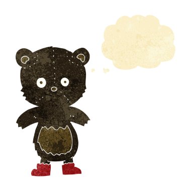 çizgi film yanan sosis düşünce balonu ile