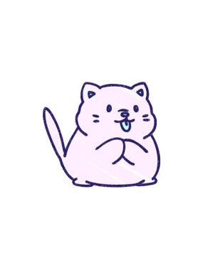 Kedi Chalky Çiziminin Satış Animasyonu