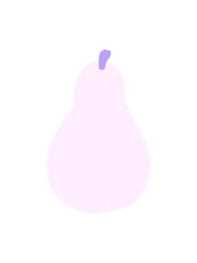 karikatür armudun pixelize efekti