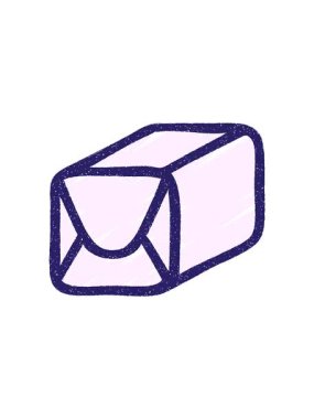 Paketlenmiş Parsel Tebeşir Çiziminin dönen hareket canlandırmasıName