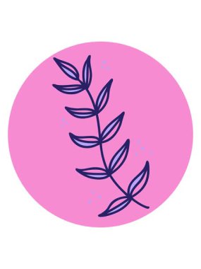 bir defne resminin ikonik dövme şeklindeki hareketli animasyonu