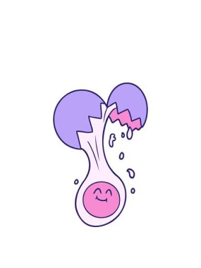 Çizgi film yumurta sarısının animasyonunu genişletiyorum.