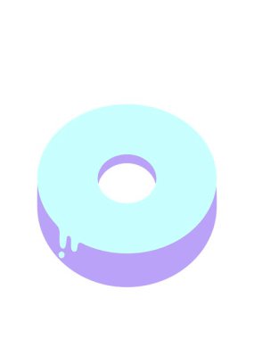 Donut atıştırmalık çizgi filminin animasyonunu genişletiyorum.