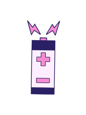 Bataryanın titreşimli hareket animasyonu