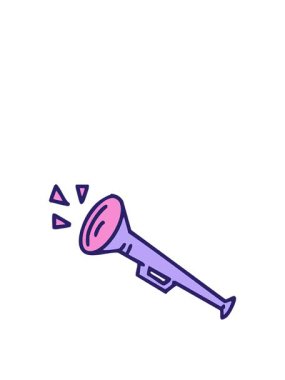 Brezilya Samba patlamasının hareketli animasyonu