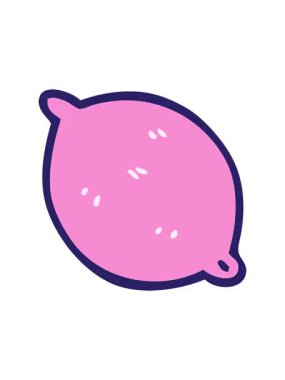 karikatür karikatür karalama organik limon animasyonunun pixelize etkisi