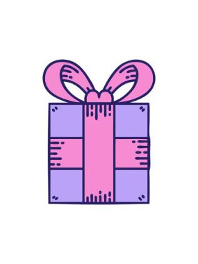 Dövmenin hareketli animasyonu geleneksel bir hediye tarzında