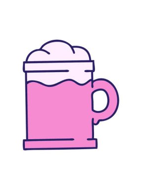 Çizgi filmdeki bira şişesinin hareketli animasyonunu oynat