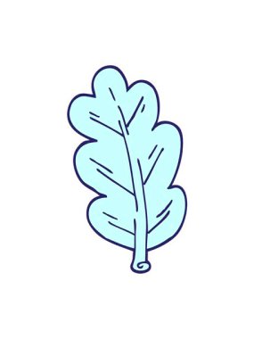 Çizgi film yaprağının titreşimli hareketi