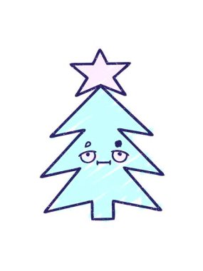 Xmas ağacının hareketli animasyonunu göster