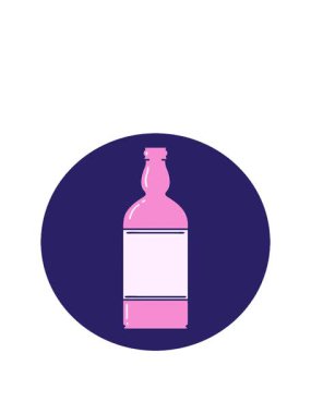 Şişenin ikonik dövme görüntüsünün animasyonunu büyütüyor