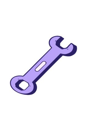 bir anahtarın hareketli animasyonu