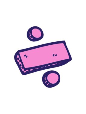 Çizgi film karalama böceğinin parlak ışık efekti.